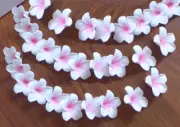 100 Artificial Faux Flower Foam Pink Plumeria Heads Party Wedding Decoration