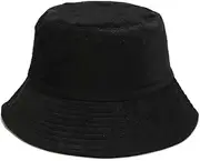 [Sunnymorn] Unisex Fashion Terry Cloth Fisherman Hat Spring and Summer Causal Bucket Hats