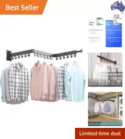 Clothes Drying Rack Wall Mounted,Drying Rack Clothing,Laundry Drying Rack Wal...