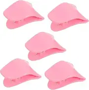 SHERCHPRY 5Pcs Eyelash Applicator Creative Eyelash Clamp for Easy Application of False Lashes Comfortable Easy to Clean Tweezers for Personal Professional Use