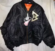 BEAST MODE Marshawn Lynch MA-1 Flight Bomber Jacket New With Tags Sz XL