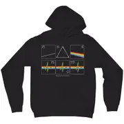 Hoodie - Segmented Heartbeat Prism Image Hoodie