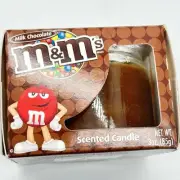 Star Brite M&Ms Scented Candle RED Chocolate 3oz NIB