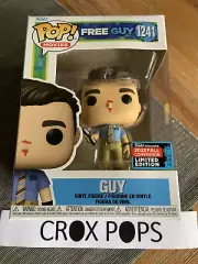 FREE GUY NYCC 1241 Funko Pop! Vinyl New in Mint Box + Protector