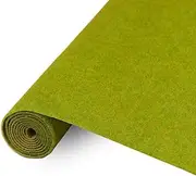 CP103 Artificial Model Grass Mat Trains Green Yellow 40x100cm or 15.7''x 39'' for Decoration Kids Craft Scenery Model DIY