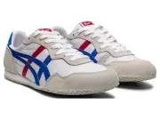 Onitsuka Tiger SERRANO WHITE DIRECTOIRE BLUE 1183B400 100 Authentic