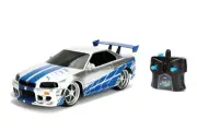 Fast & Furious R/C 2002 Nissan Skyline GT-R Window Box, 1:16 Scale