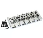 5A600BC-708 Hipshot A Series Chrome 6-String Bass Bridge