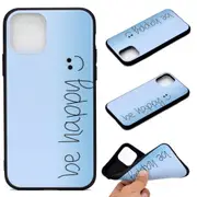For iPhone 11 Pro Coloured Drawing Pattern Shockproof TPU Protective Case, Happy
