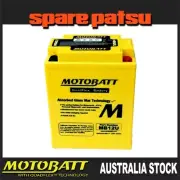 MB12U MOTOBATT AGM BATTERY 12V 15Ah 160CCA KAWASAKI KZ400 Deluxe KZ400-D, H