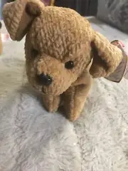 Rare 1996 Tuffy The Dog 4108 Ty Beanie Baby Babies PVC From Original Collector