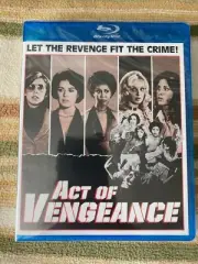 ACT OF VENGEANCE Blu-Ray Scorpion aka Rape Squad gritty 70s revenge thriller OOP