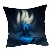 Animal Art Divine Within God Wolf Cushion Cover