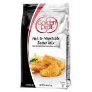 Golden Dipt Fish & Vegetable Batter Mix, 5 Pound Bag, 6/Case