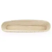 Slim Oblong Proofing Brotform Basket 15in