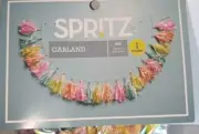 56" Tassel Garland pastel colors - Spritz