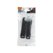 Taskmaster 87mm Black Double Door Magnetic Catch - 2 Pack