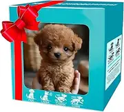 Robot Dog, My Realistic Robotic Cat, Ai Robot Dog, Interactive Puppy Toy, Walking, Barking, Tail Wagging, Simulation Plush Walking Dog Toys for Adults & Kids A