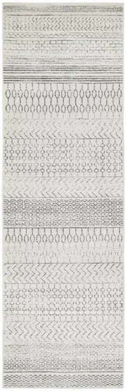 Chrome Mila In Silver : Runner Rug