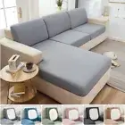 1/2/3/4 Seater Jacquard Sofa Cushion Cover Elastic Protector Stretch Slipcovers