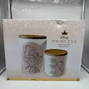 Disney Princess Belle Large And Small Canister Set Beauty And the BEAST - Pink