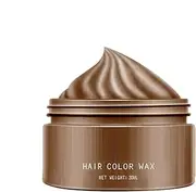Temporary Hair Dye Wax, Instant Hairstyle Cream Dye, Temporary Hair Colour with Wax Wax, Temporary Silver Grey Hair Dye Wax for Men, Adults, All Ages