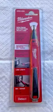 Milwaukee 50-1000 VAC Non-Contact Voltage Detector with Work Light New Sealed