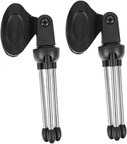 Abaodam 2Pcs Tripod Microphone Stand with Clip Sturdy Desktop Mic Holder for Home and Office Non Slip Design for Stable Support for Streaming and Recording