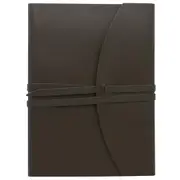 Scripto Premium Stylish A5 Wrap Home Office Meeting Writing Journal Choc