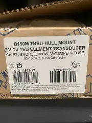 Garmin Transducer, Chirp, Bronze, 300W /W temp 20 degree offset, 8 pin, 010-1192