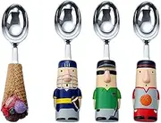 Tablespoons Ice Cream Scoop Set 4 Self-Melting Ice Cream Scoops Cute Watermelon Scoop Commercial Scoop Serving Spoon
