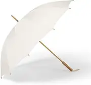 Umbrella Umbrellas Golf Umbrella Handmade Bamboo Stick Umbrella Windproof Rainproof Chinese Style Canopy Vented Manual Umbrella Umbrellas for Rain (Color : A, Size : 90CM)