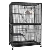 Rabbit Cage Bird Ferret Parrot Aviary Cat Hamster - 4 Level