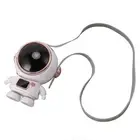 Portable Neck Fan With Turbine Blade Powerful 5 Speeds Cartoon Spaceman Hang