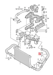 NEW AUDI VW AUDI Q8 Q7 TOUAREG 4MB 4MG 4MN CR7 PRESSURE HOSE 4M0145737M ORIGINAL