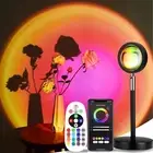 Sunset LampLED Sunset Light16 Colors Changing APP Control Sunset Lamp Project...