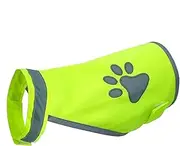Dog High Vis Vest - Dog Safety Reflective Vest | Fluorescent Dog Vest Reflective for Pet | High Visibility Night Dog Clothing Protect Your Puppy Vest for Training, Hiking