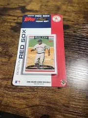 2006 Topps Boston Red Sox Team Set David Ortiz Seal Broken But Mostly Together