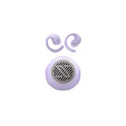 Wireless Open Ear Bluetooth Headphones 2 in 1 Open Ear Earbuds with Mini Portable Bluetooth Speaker-Purple