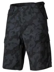 US Bdu Bermuda Night Camo Army Cargo Shorts Trousers W Side Pocket XL Xlarge