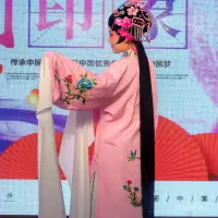 在飛比找蝦皮購物優惠-【古裝戲服京劇戲曲】戲服裝女花旦京劇古裝越劇中國風俏花旦頭飾