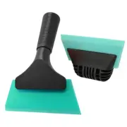 2Pcs Small Squeegee Turbo Rubber Car Glass Window Tint Squeegee Wrap PPF Scraper