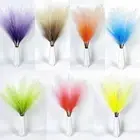 Home Decor Fluffy Pampas Grass Gradient Color Fake Plant Reed Wedding Party