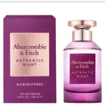 ABERCROMBIE & FITCH A&F 真我夜色 女性淡香精  100ML/TESTER『WNP』