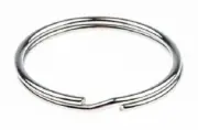 RS Pro REPLACEMENT SPLIT RINGS 20Pcs Steel Key Rings- 32mm Or 38mm