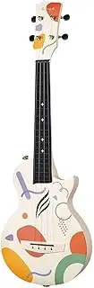 Enya Nova U Carbon Fibre Concert Ukulele - 23" - Accessories, Gig Bag - Black
