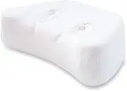 Side Sleeping Pillow | Height Adjustable | Ear Pain Relief | CPAP Pillow | Wrinkle Prevention | TMJ | Advanced Memory Foam with Soft Cover (Soft)