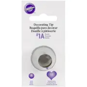 Wilton Decorating Tip For Food Decoration - 1A Round,1Pkg