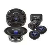 SOUNDSTREAM SM.650C 6.5" PRO AUDIO CAR COMPONENT SPEAKERS SET, TWEETERS 200WATT