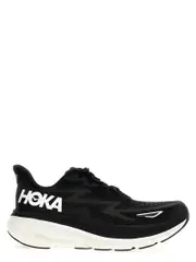 [Hoka One One] Hoka One One-Clifton 9 Sneakers Bianco/Nero-Uomo 11 White/Black